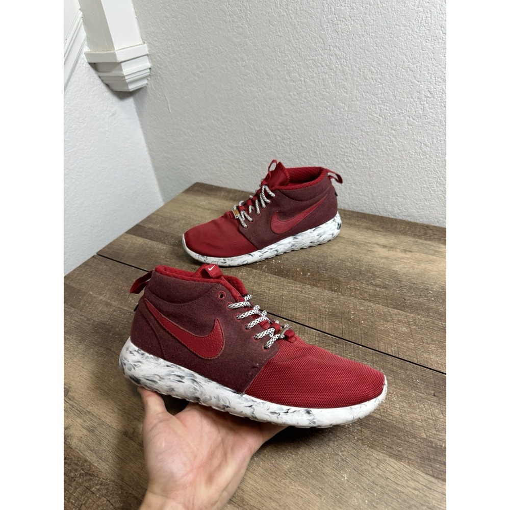 Nike ID Roshe Run Pendleton‎ Shoes Red Size 9 Men's Sneakers Shoes